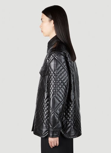 绗缝衬衫外套 Burberry 绗缝衬衫外套 黑色 bur0251024