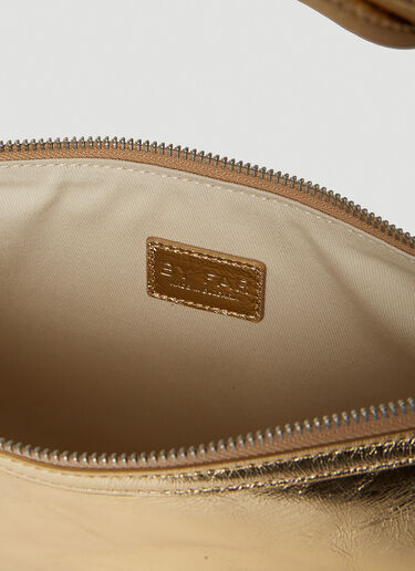 Soho Circular Shoulder Bag BY FAR Soho Circular Shoulder Bag Gold byf0252005
