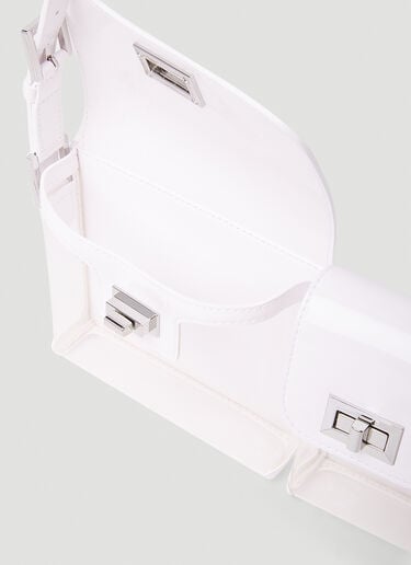 BY FAR Billy Shoulder Bag White byf0252013