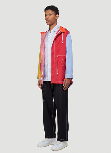Contrast-Stitch Pants Comme des Garcons SHIRT Contrast-Stitch Pants Black cdg0140001
