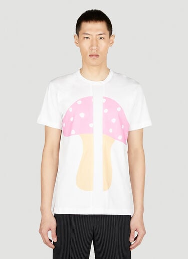 x Brett Westfall Mushroom T-Shirt Comme des Garçons SHIRT x Brett Westfall Mushroom T-Shirt White cdg0152003