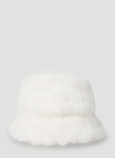 Furry Bucket Hat Comme des Garçons SHIRT Furry Bucket Hat White cdg0152011