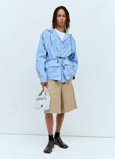 x Porter 条纹防刮尼龙斜挎包 Comme des Garçons Homme x Porter 条纹防刮尼龙斜挎包 白色 cdh0156009