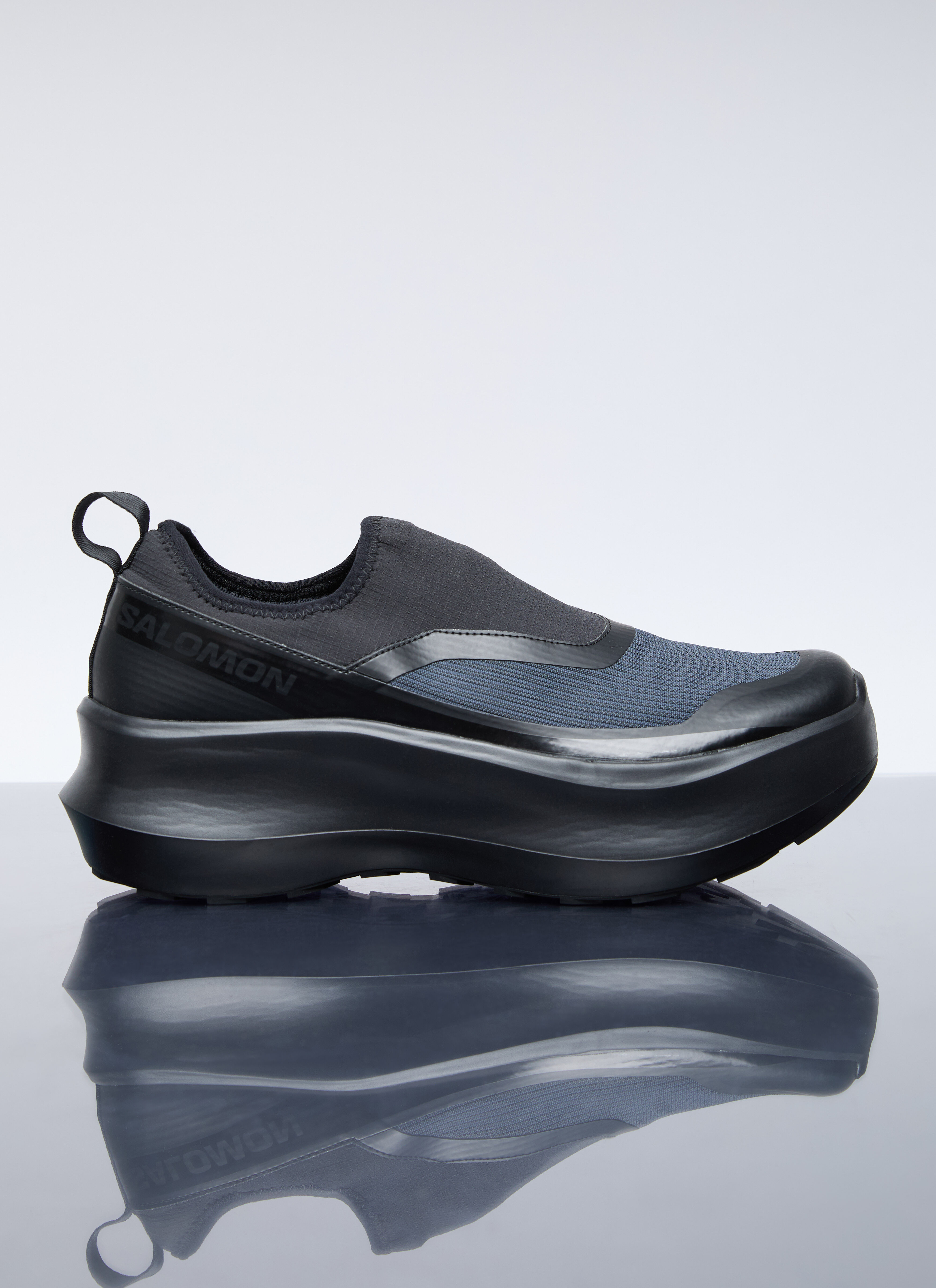 SALOMON COMME des GARCONS ブラック スニーカー 38 コムデギャルソン×サロモンCOMME des GARCONS×SALOMON SR90 FOR