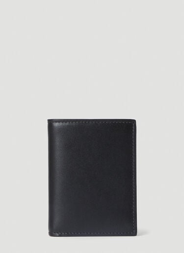 Comme des Garçons Wallet 클래식 프린트 바이폴드 지갑 블랙 cdw0352001