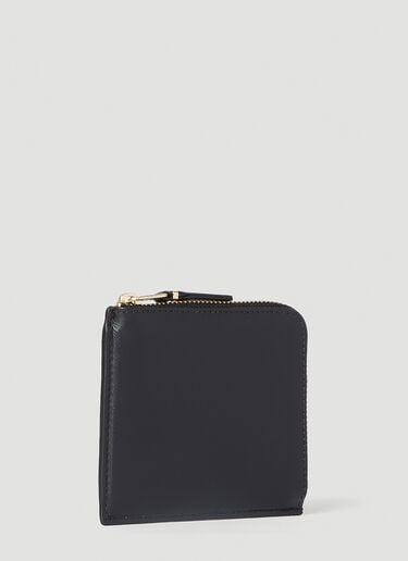 Comme des Garçons Wallet 내부 프린트 지갑 블랙 cdw0352003