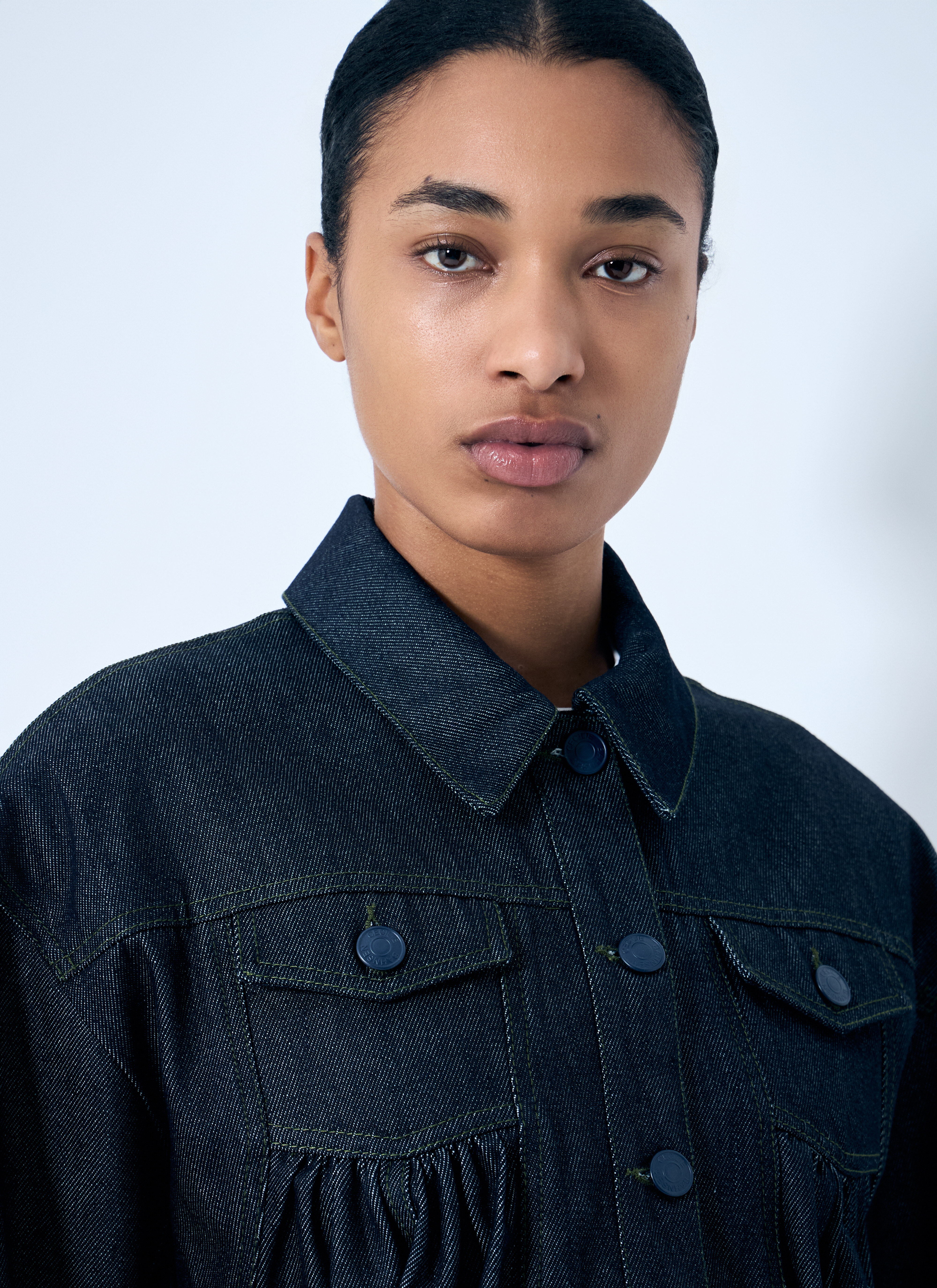 Cecilie Bahnsen Women's' Alice Denim Jacket in Blue | LN-CC®