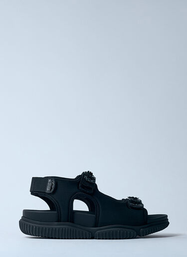 Cecilie Bahnsen Embellished Sandals Black cec0259019
