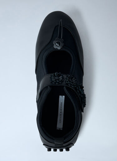 Cecilie Bahnsen Sporty Mary Jane Shoes Black cec0262002