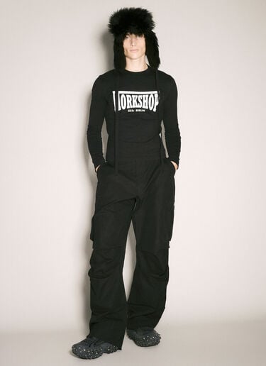 Overtime Cargo Pants 032c Overtime Cargo Pants Black cee0158023