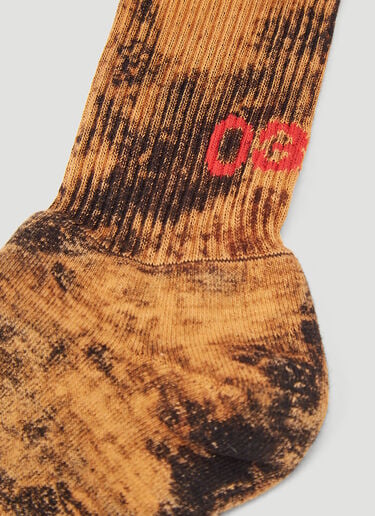 Logo Motif Socks 032C Logo Motif Socks Black cee0342017