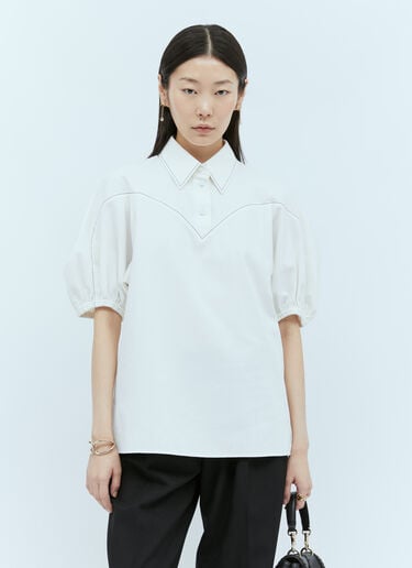 灯笼袖上衣 Chloé 灯笼袖上衣 白色 chl0255013