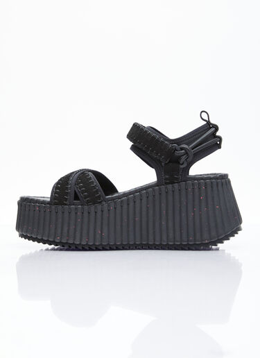 Nama 厚底凉鞋 Chloé Nama 厚底凉鞋 黑色 chl0255036