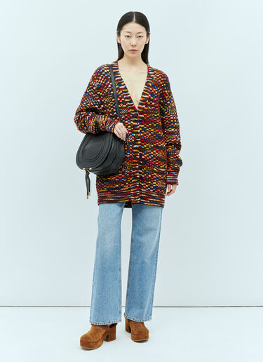 Chloé Marcie 中号马鞍包 黑色 chl0255049