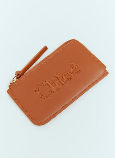 Sense スモールパースカードホルダー Chloé Sense スモールパースカードホルダー ブラウン chl0255064