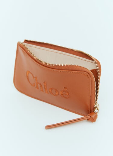 Sense スモールパースカードホルダー Chloé Sense スモールパースカードホルダー ブラウン chl0255064