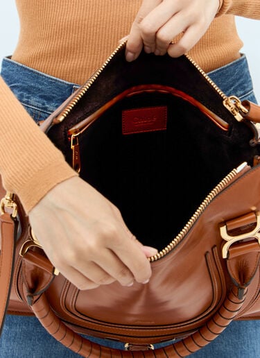 中号 Marcie 单肩包 Chloé 中号 Marcie 单肩包 棕色 chl0257019