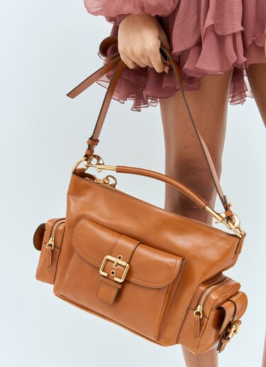Chloé Camera Shoulder Bag Brown chl0258038