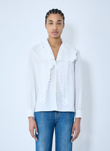 Lavallière 刺绣衬衫 Chloé Lavallière 刺绣衬衫 白色 chl0259007