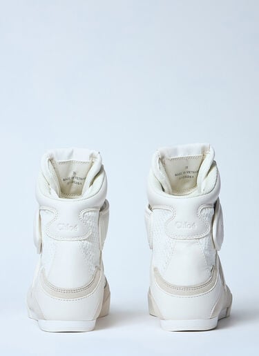 Kick High-Top Sneakers Chloé Kick High-Top Sneakers White chl0259022