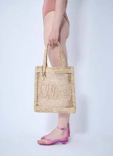Summer Banana Tote Bag Chloé Summer Banana Tote Bag Sand chl0261053
