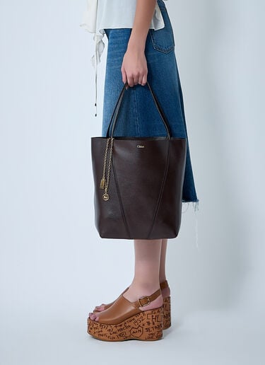 Small Spin Handbag Chloé Small Spin Handbag Brown chl0262044