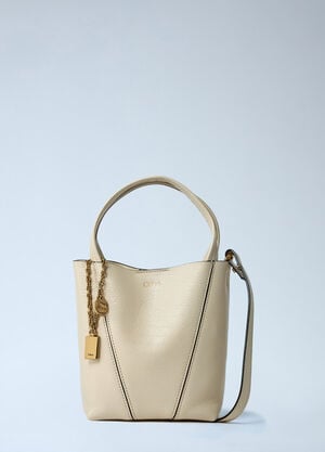 Chloé Small Spin Handbag Beige chl0262047