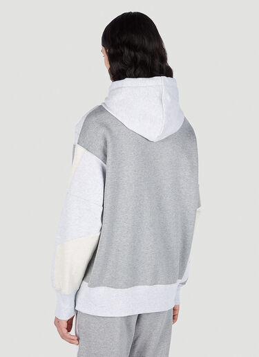 Contrast Panel Hooded Sweatshirt Champion x Anrealage Contrast Panel Hooded Sweatshirt Grey chn0151003