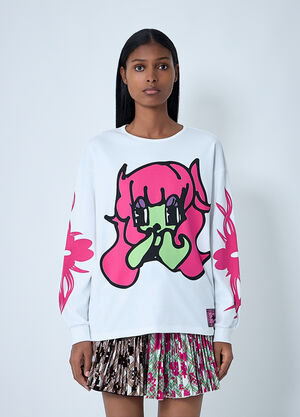 Chopova Lowena Printed T-Shirt White cho0262001