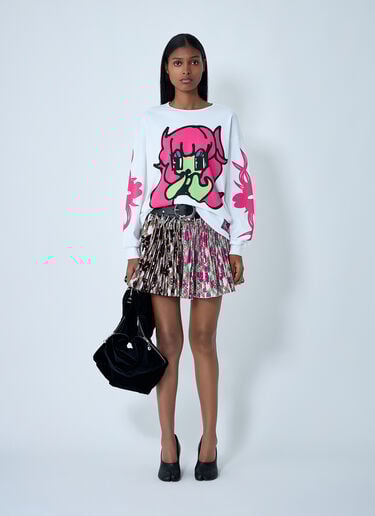 Printed T-Shirt Chopova Lowena Printed T-Shirt White cho0262001