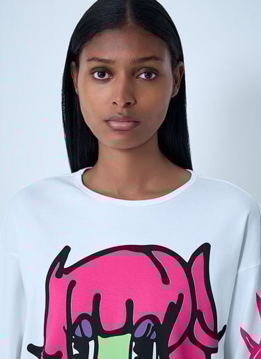 Chopova Lowena Printed T-Shirt White cho0262001