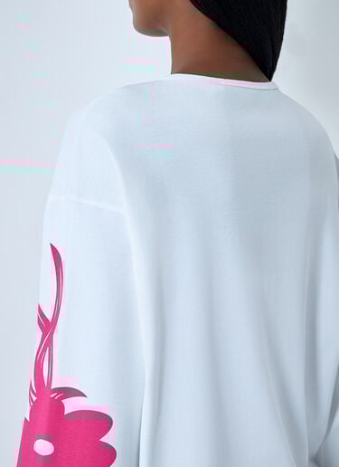 Printed T-Shirt Chopova Lowena Printed T-Shirt White cho0262001