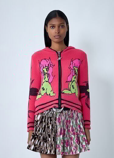 My Name Is Tiny Cardigan Chopova Lowena My Name Is Tiny Cardigan Red cho0262005