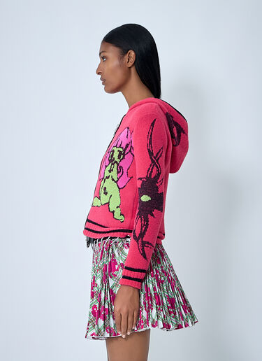 Chopova Lowena My Name Is Tiny Cardigan Red cho0262005