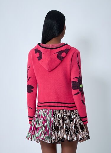 Chopova Lowena My Name Is Tiny Cardigan Red cho0262005
