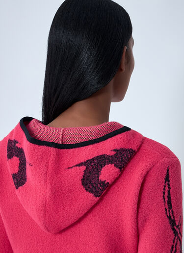 Chopova Lowena My Name Is Tiny Cardigan Red cho0262005