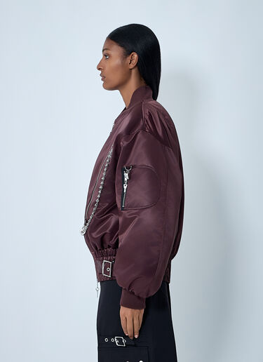Helter Bomber Jacket Chopova Lowena Helter Bomber Jacket Brown cho0262008