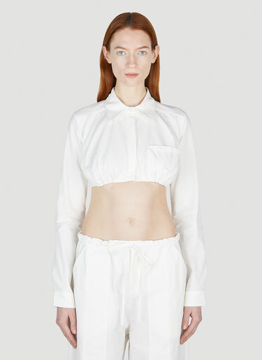 Bra Top Christopher Esber Bra Top White chr0252006