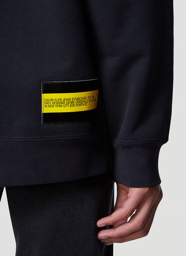 Est. 1978 Logo Hooded Sweatshirt Calvin Klein Est 1978 Est. 1978 Logo Hooded Sweatshirt Black cke0136006
