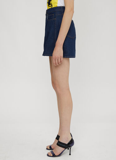 Denim Mini Skirt Calvin Klein Est 1978 Denim Mini Skirt Blue cke0234004