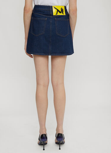 Denim Mini Skirt Calvin Klein Est 1978 Denim Mini Skirt Blue cke0234004
