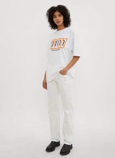 Modernist Crewneck T-Shirt Calvin Klein Est 1978 Modernist Crewneck T-Shirt White cke0234012