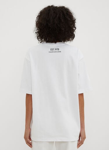 Modernist Crewneck T-Shirt Calvin Klein Est 1978 Modernist Crewneck T-Shirt White cke0234012