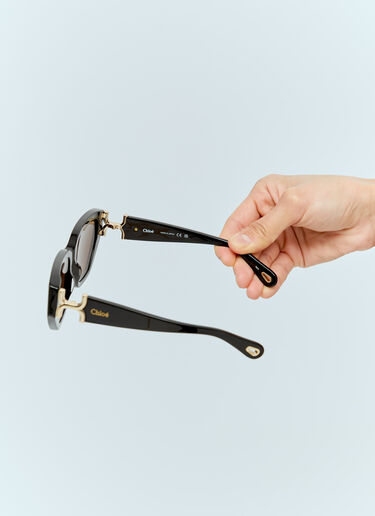 Marcie Cat-Eye Sunglasses Chloé Marcie Cat-Eye Sunglasses Black cls0255004