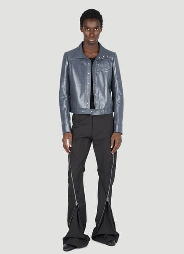 아이코닉 비닐 재킷 Courrèges 아이코닉 비닐 재킷 그레이 cou0154002