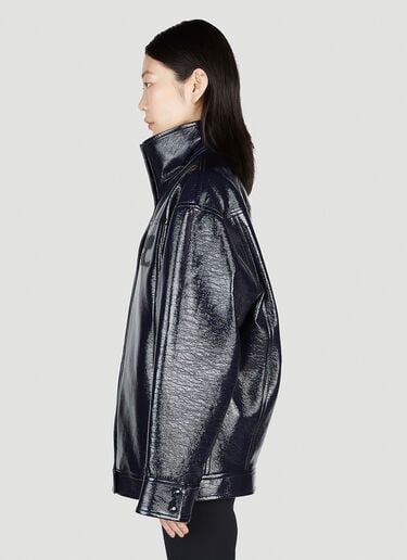 Iconic Vinyl Jacket Courrèges Iconic Vinyl Jacket Blue cou0252007