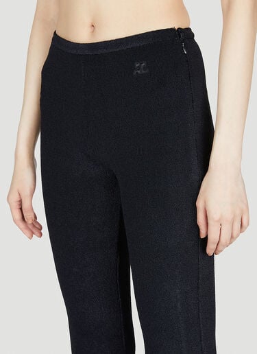 Courrèges Heritage Sponge Pants Black cou0253005