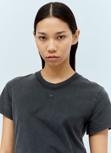 AC Straight T恤 Courrèges AC Straight T恤 灰色 cou0255021