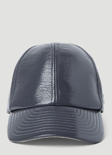 Courrèges 시그니처 비닐 베이스볼 캡 그레이 cou0354002