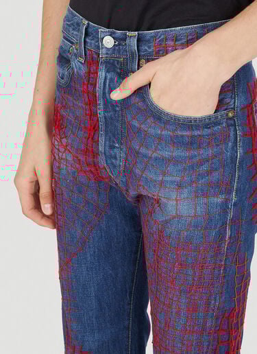 드롭 6 웹 스티치 진 DRx FARMAxY FOR LN-CC x LEVI'S 드롭 6 웹 스티치 진 블루 dfl0347005